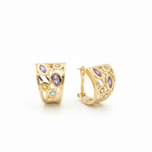 Обеци с клипс